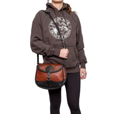 Image showing  Medium Bison Leather Shell Purse