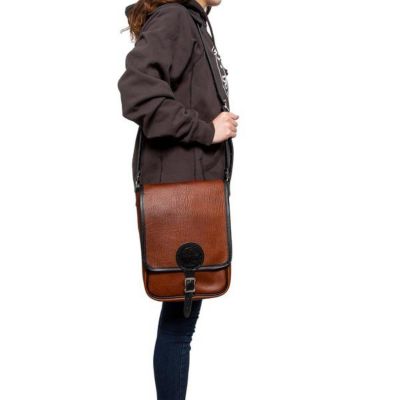 Image showing  Bison Leather Haversack Purse