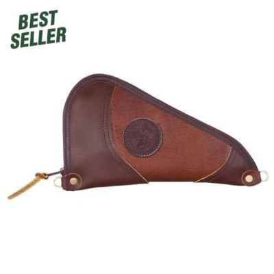 Duluth Pack Bison Leather Mini Pistol Rug Case, Brown