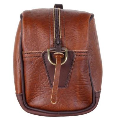 Image showing  Bison Leather Sportsman's Kit Bag