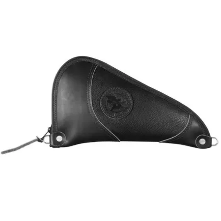 Duluth Pack Medium Grained Leather Pistol Holster Black Gun Cases