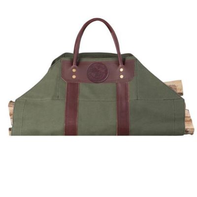 Duluth Pack Log Carrier, Olive Drab, 24 in. W x 39 in. H