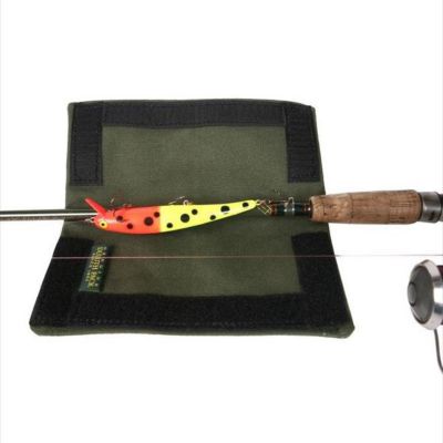 Image showing 1 th Duluth Pack Lure Locker, 8 in. x 3.75 in. Folded, Waxed Khaki