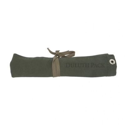 Duluth Pack Canvas Utensil Roll, Olive Drab