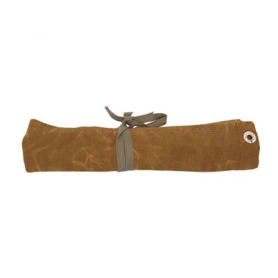 Duluth Pack Canvas Utensil Roll, Waxed Khaki