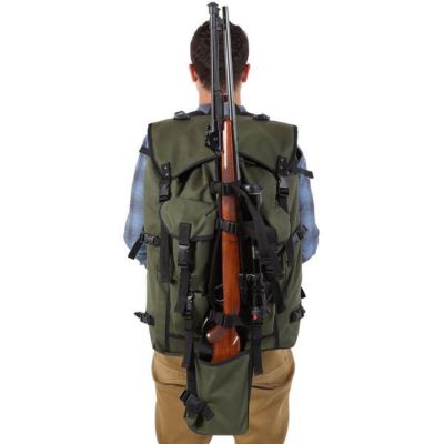 Duluth Pack Quiet Mountain Outdoor Rifle Backpack, Olive Drab