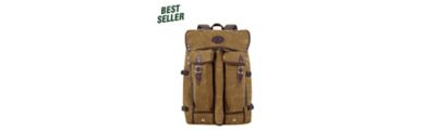 Duluth Pack Bushcrafter Outdoor Backpack, Wax Khaki