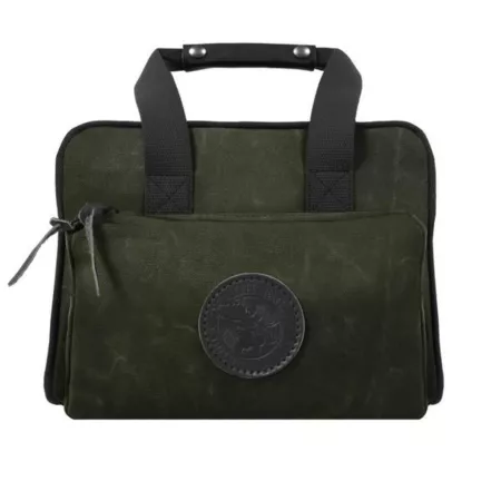 Duluth Pack Canvas Range Bag Wax Olive Drab Shooting Bags