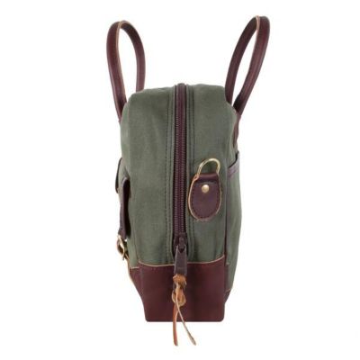 Image showing  Olive Drab Leather Freelance Briefcase