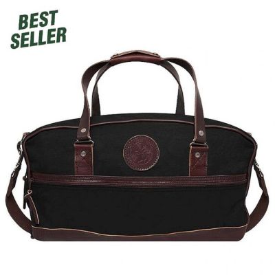 Duluth Pack Weekender Rugged Canvas Duffel Pack with Leather Bottom