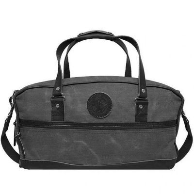 Duluth Pack Weekender Rugged Canvas Duffel Pack with Leather Bottom