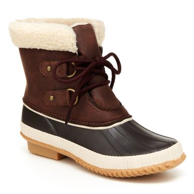 womens high top duck boots