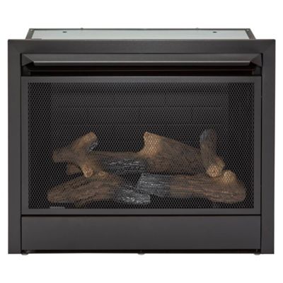 Image showing  Dual-Fuel Indoor Ventless Gas Fireplace Insert, 26,000 BTU, Remote Control