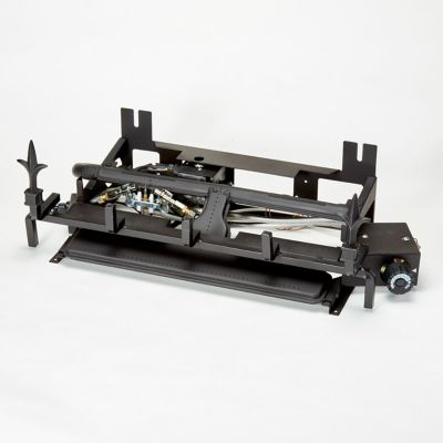 Image showing  Ventless Dual-Fuel Gas Log Set, 24 in. Stacked Oak, 33,000 BTU, T-Stat Control