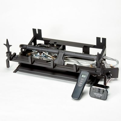 Image showing  Ventless Dual-Fuel Gas Berkshire Log Set, 33,000 BTU, Remote Control, 210051