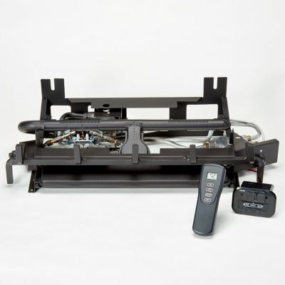 Image showing  Ventless Dual-Fuel Gas Berkshire Log Set, 33,000 BTU, Remote Control, 210052