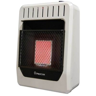 ProCom 10,000 BTU Dual-Fuel Ventless Infrared Plaque Heater