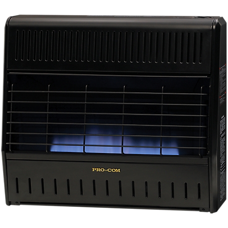 ProCom 30,000 BTU Dual-Fuel Ventless Blue Flame Garage Heater
