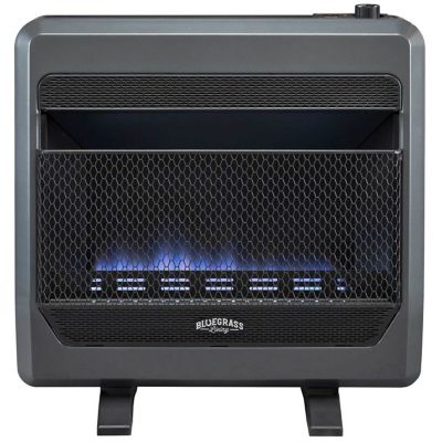 Bluegrass Living 30,000 BTU Ventless Blue Flame Gas Wall Space Heater, 200091