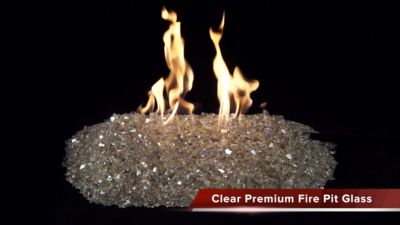 Image showing  Duluth Forge 1/4In. Premium Reflective Black Fire Glass - 10 lb. Bag Fire Pit Glass - Model# 14RBLKGM