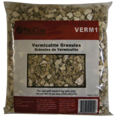 Generic ProCom Vented Gas Log Set, Vermiculite Granules