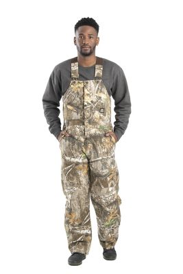 Berne Men's Camouflage Insulated Duck Bib Overalls Camo overalls,