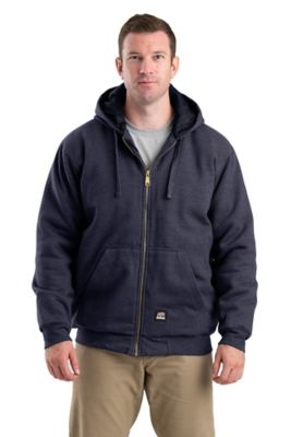 Berne Men's Quilt-Lined Zip-Front Hoodie