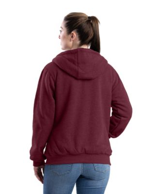 Image showing  Women's Sherpa-Lined Zip-Front Hoodie