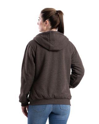 Image showing  Women's Sherpa-Lined Zip-Front Hoodie