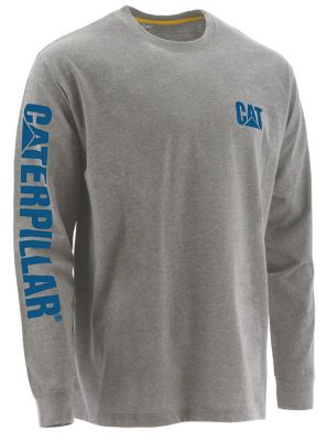 Image showing 0 th Caterpillar Men s Trademark Banner Long-Sleeve T-Shirt