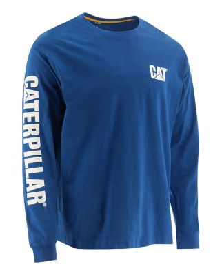 Image showing 0 th Caterpillar Men s Trademark Banner Long-Sleeve T-Shirt