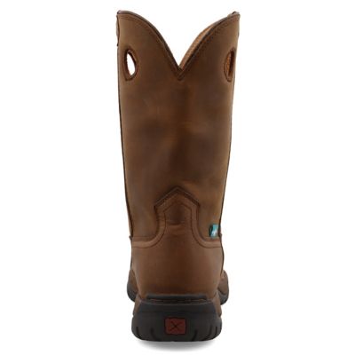 Image showing 5 th Twisted X Waterproof K Toe All Around Work Boots, 11 in.
