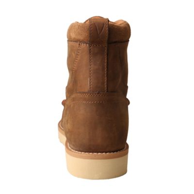 Image showing  Men's Alloy Toe Waterproof Wedge Sole Work Boots, 6 in.