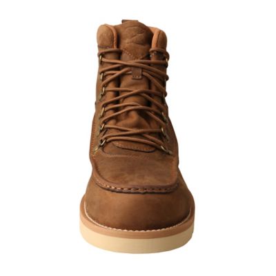 Image showing 2 th Twisted X Men's Alloy Toe Waterproof Wedge Sole Work Boots, 6 in.