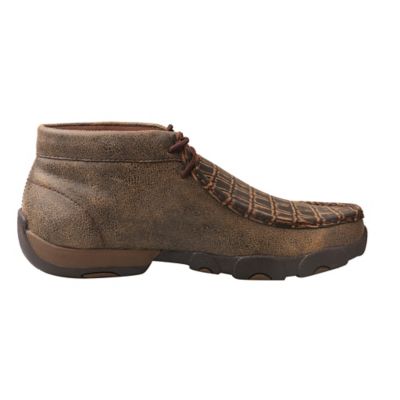 Image showing 5 th Twisted X Men's Work Alloy Toe Chukka Driving Moc Casual Shoes