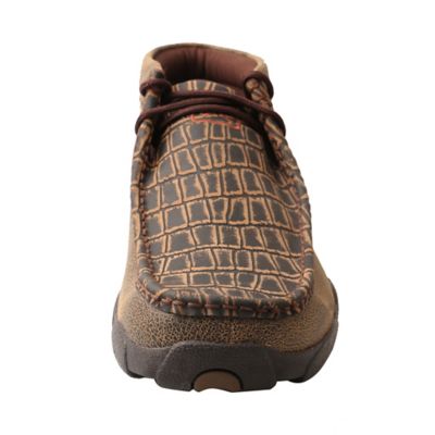 Image showing  Men's Work Alloy Toe Chukka Driving Moc Casual Shoes