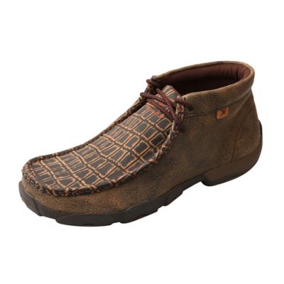 Image showing 0 th Twisted X Men's Work Alloy Toe Chukka Driving Moc Casual Shoes