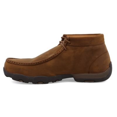 Image showing 6 th Twisted X Work Steel Toe Chukka Driving Moc Casual Shoes