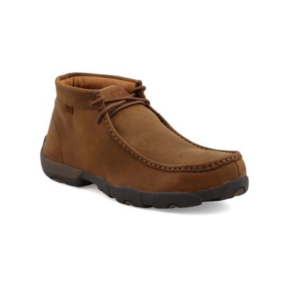 Image showing 7 th Twisted X Work Steel Toe Chukka Driving Moc Casual Shoes