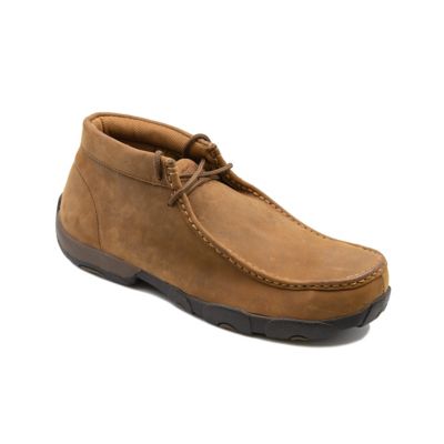 Image showing 7 th Twisted X Work Steel Toe Chukka Driving Moc Casual Shoes