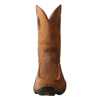 Image showing  Men's Mid Pull-On Hiking Boots, 11 in., Brown