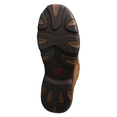 Image showing 1 th Twisted X Men's Mid Pull-On Hiking Boots, 11 in., Brown