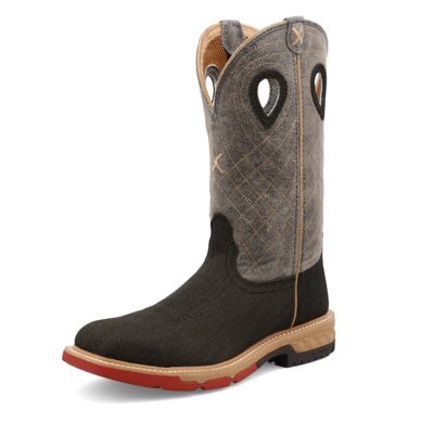 Twisted X Men's Western Work Boots, 12 in., MXBA002-D