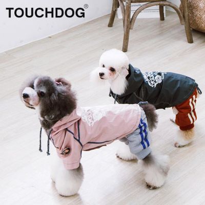 Image showing  Cloudburst Reversible Waterproof Dog Raincoat
