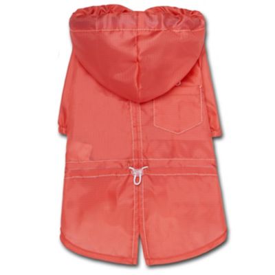 Touchdog Split-Vent Waterproof Dog Raincoat