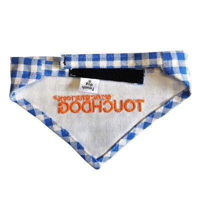 Image showing  Plaid Fashionable Dog Bandana