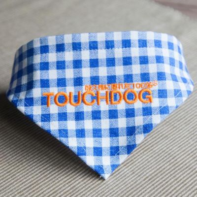 Image showing  Plaid Fashionable Dog Bandana