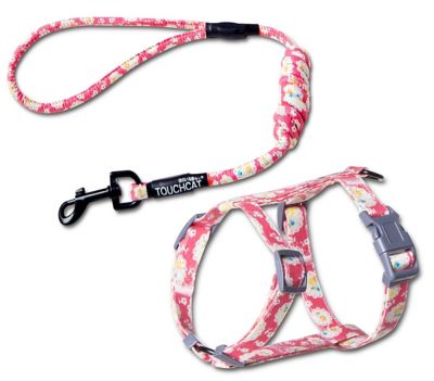 TouchCat Radi-Claw Cat Harness and Leash Combo