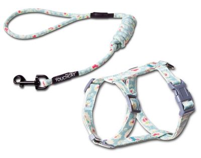 TouchCat Radi-Claw Cat Harness and Leash Combo