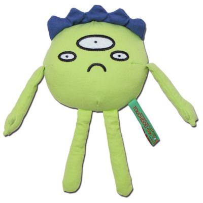 Touchdog Alien Monster Plush Dog Toy, Green